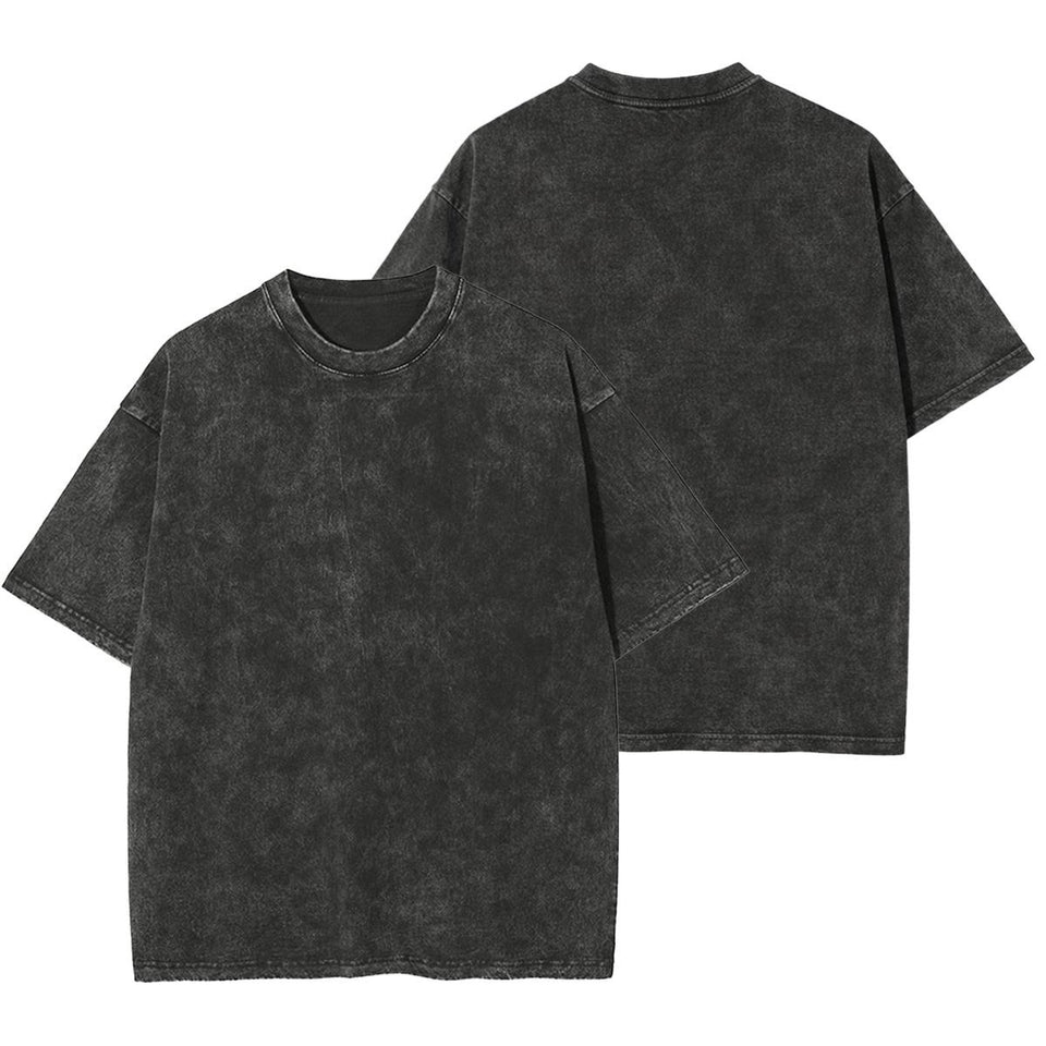 Unisex Heavyweight Washed T-shirt Printed in USA|250GSM Cotton DTG Front