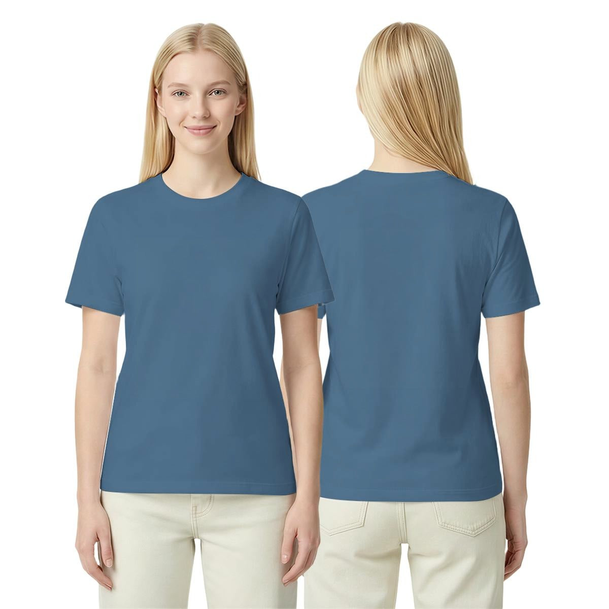 Women's T-Shirt Printed in USA|Comfort Colors C1717 Double DTG