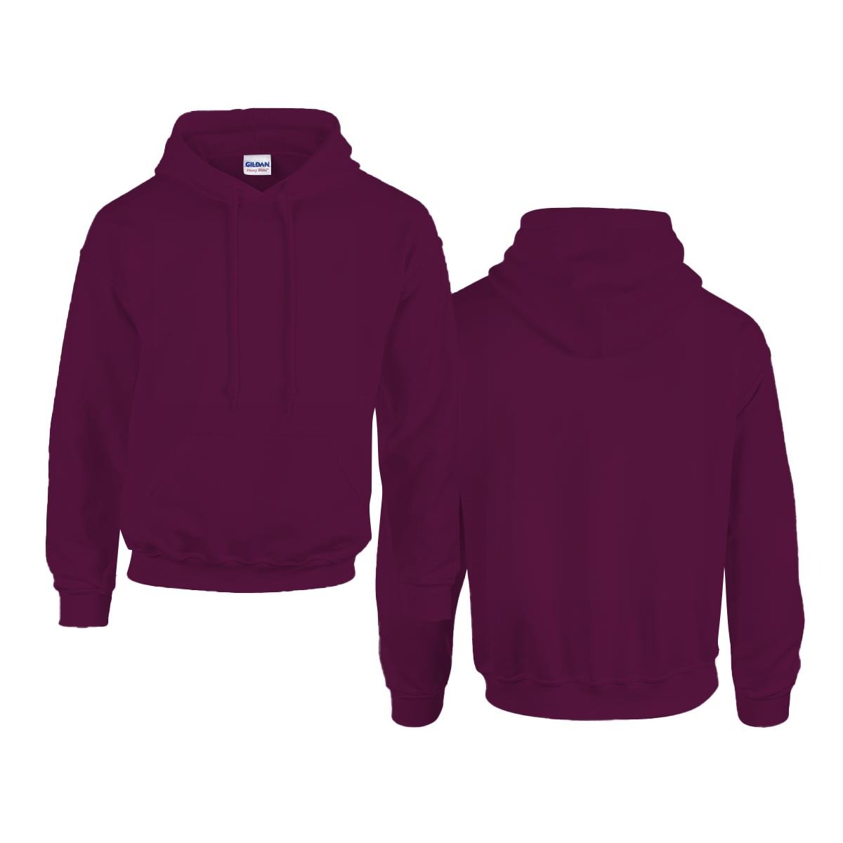 Men's Hoodie Printed in USA |Gildan 18500 Double DTF